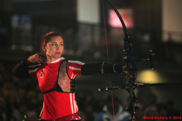 Aida Roman médaille d’or aux Mondiaux de tir à l'arc à Nîmes